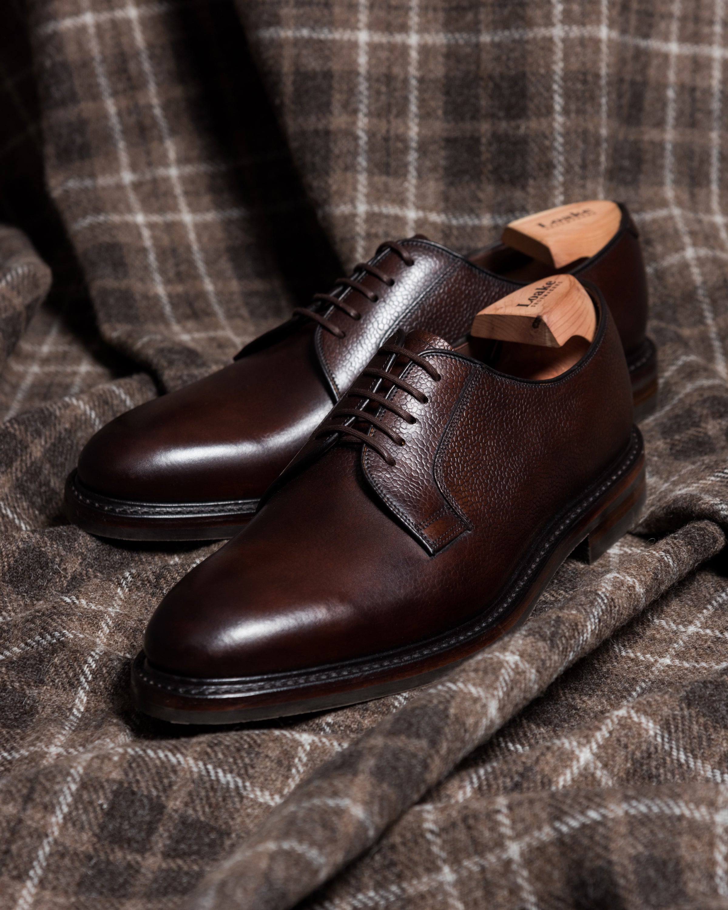 Troon Rosewood Grain Calf