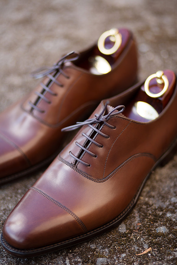 Aldwych Dark Brown Burnished Calf