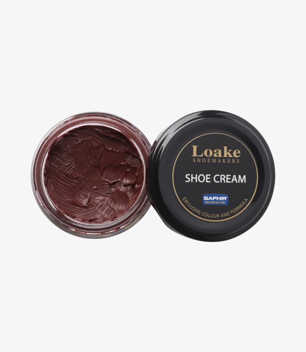 Leather Cream Mahogany – Loake Shoemakers
